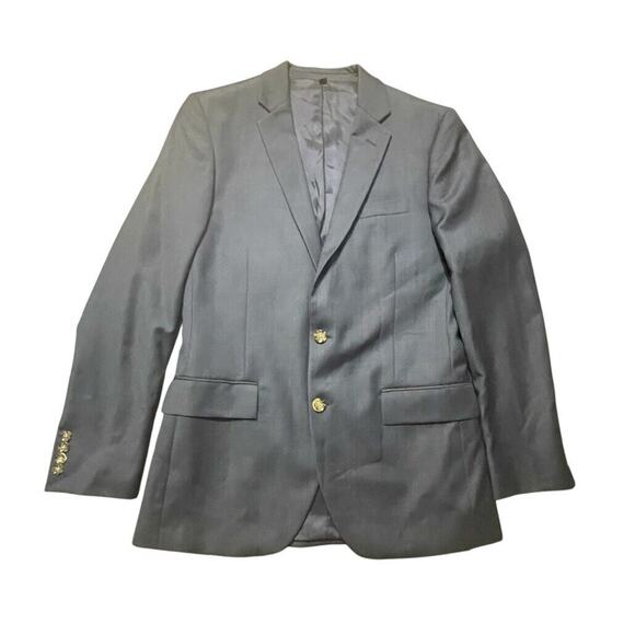 NWT J.Crew Thompson Worsted Wool Suit Jacket G1730 Navy Blue Size 38 R Men $498